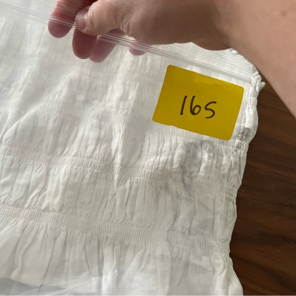 PAIGE Women's Devi Top Size S In White - Picture 12 of 12